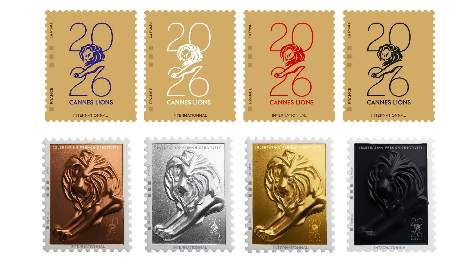 Timbres Cannes Lions